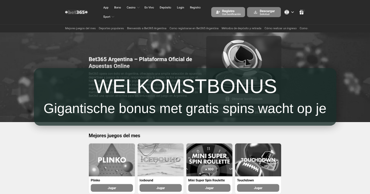 Casino 365 voor Nederlandse spelers